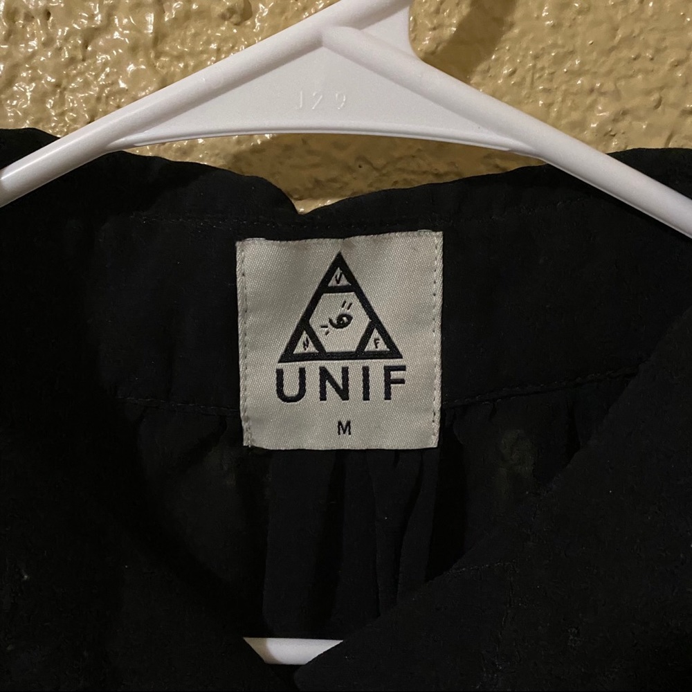 Unif Open Back Button Down Shirt - image 4